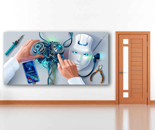 Robotik Kodlama Okul Posteri