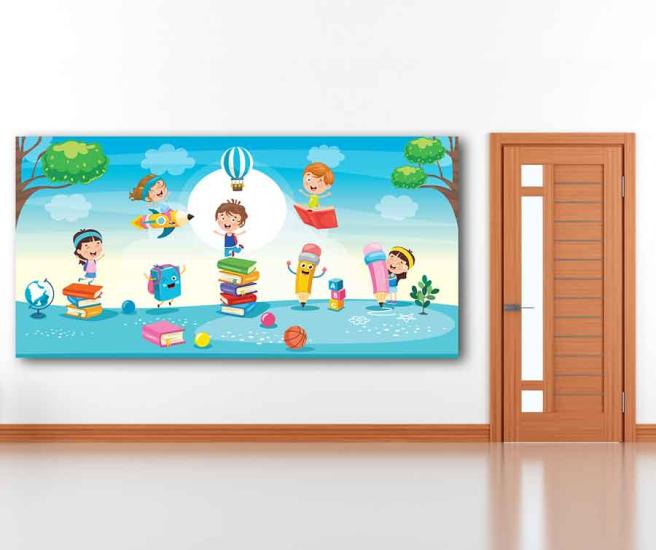 Anaokulu Okul Posteri