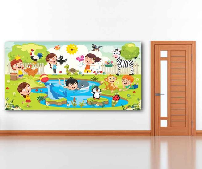 Anaokulu Okul Posteri