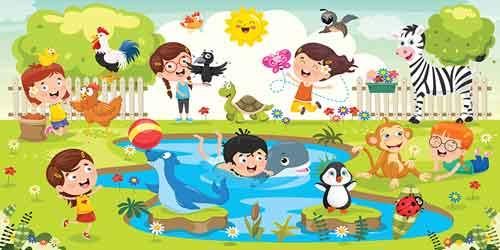 Anaokulu Okul Posteri