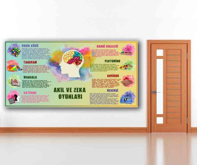 Akıl Zeka Oyunları Okul Posteri