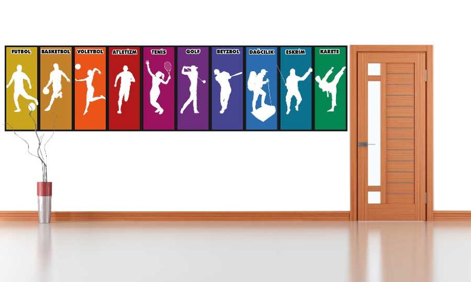 Spor Dalları Okul Posteri