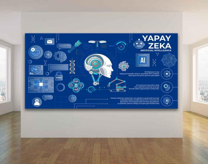 Yapay Zeka Okul Posteri