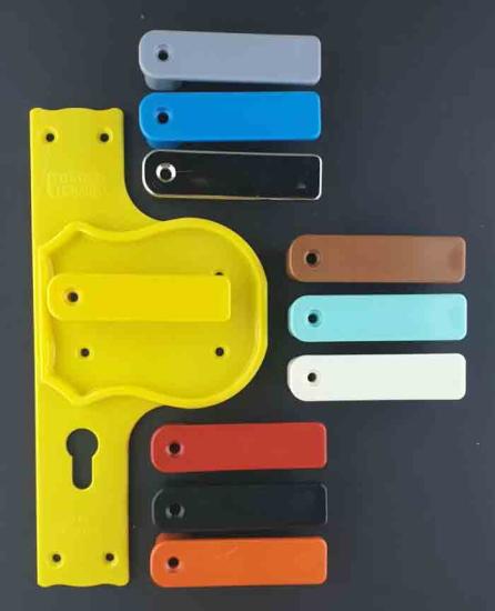 Korumalı Bariyerli Ve Kırılmaz Kapi Kolu