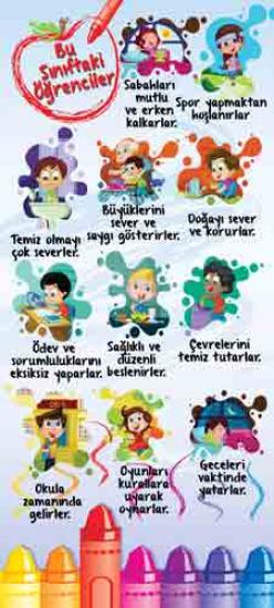 Okul Kuralları Kapı Giydirme