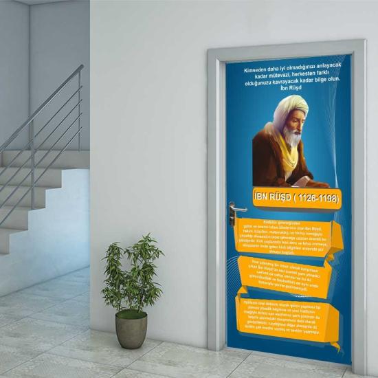 Bilim İnsanları İbni Rüşt Kapı Giydirme