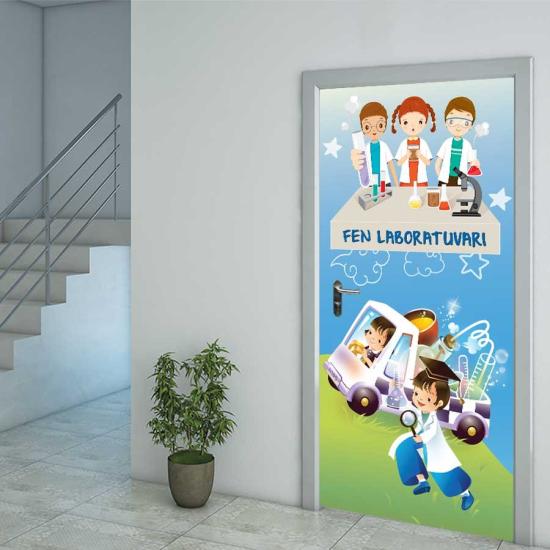 Fen Laboratuvarı Kapı Giydirme