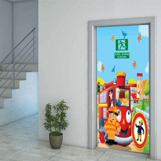 Yangın Merdiveni Kapı Giydirme