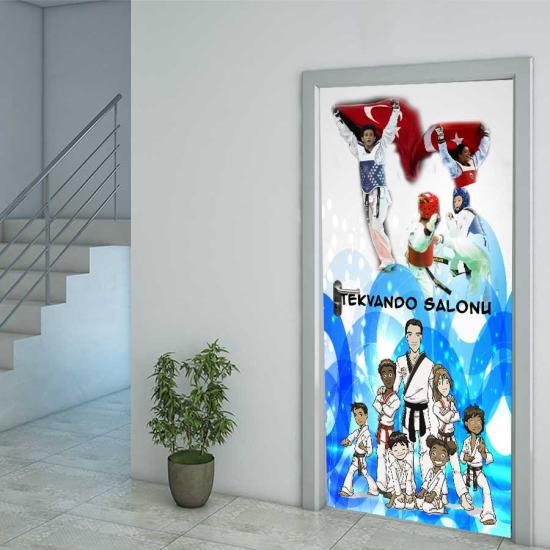 Tekvando Sınıfı Kapı Giydirme