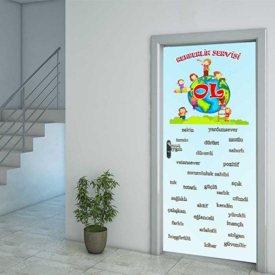 Rehberlik Servisi Kapı Giydirme