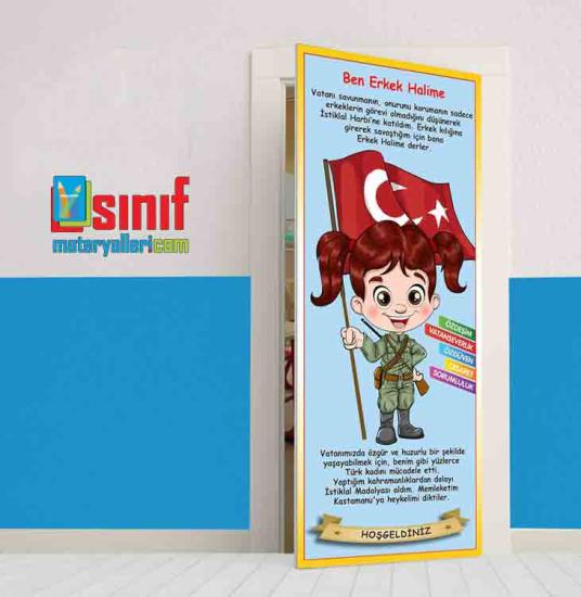 Erkek Halime Kapı Giydirme