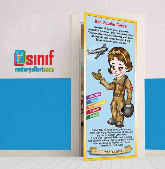 Sabiha Gökçen Kapı Giydirme