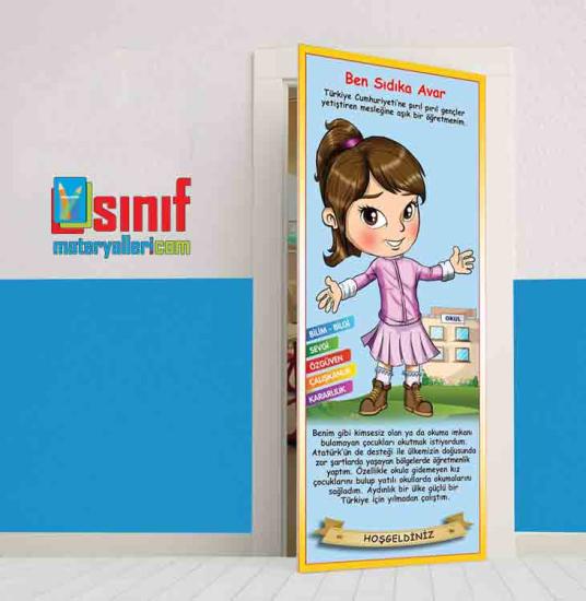 Sıdıka Avar Kapı Giydirme