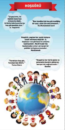 Hoşgörü Değerler Eğitimi Kapı Giydirme