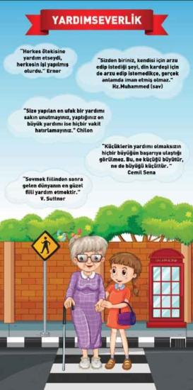 Yardımseverlik Değerler Eğitimi Kapı Giydirme