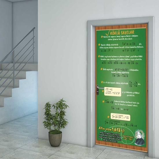 Matematik Köklü Sayılar Kapı Giydirme