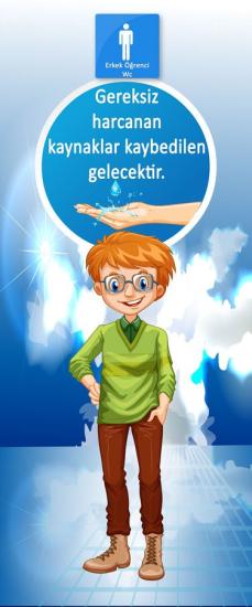 Erkek Öğrenci Tuvaleti Kapı Giydirme