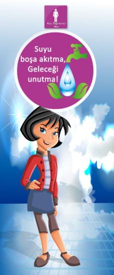 Kız Öğrenci Tuvaleti Kapı Giydirme