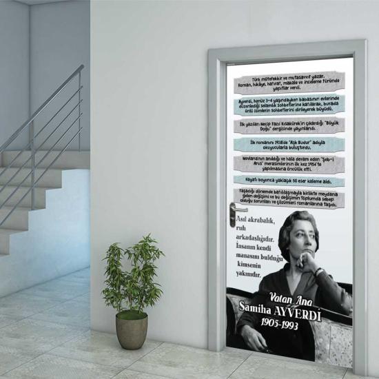 Samiha Ayverdi Kapı Giydirme