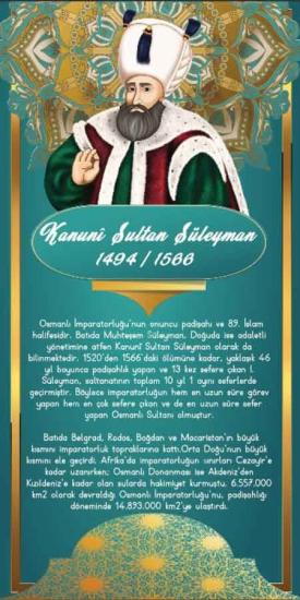 Kanuni Sultan Süleyman Kapı Giydirme