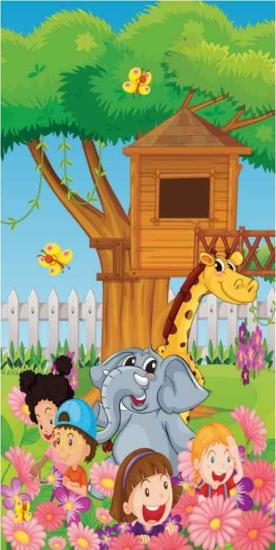 Anaokulu İlkokul Kapı Giydirme