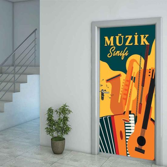 Müzik Sınıfı Kapı Giydirme