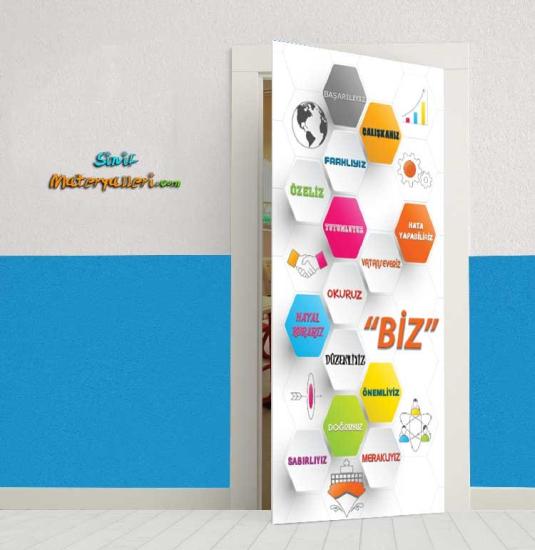 Biz Bu Sınıfta Kapı Giydirme