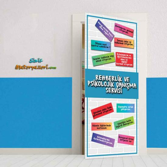 Rehberlik Servisi Kapı Giydirme