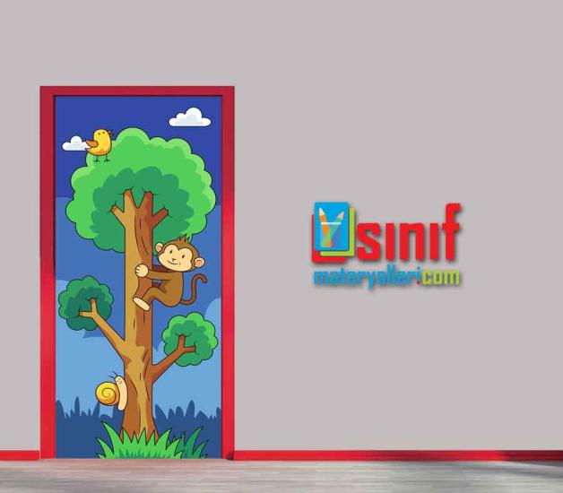 Anaokulu Kapı Giydirme