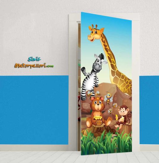 Anaokulu Kapı Giydirme