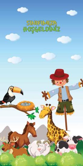 Anaokulu Kapı Giydirme