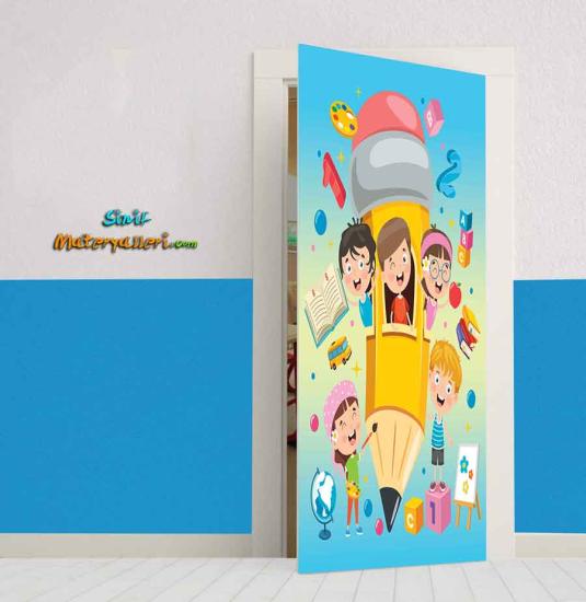 İlkokul Kapı Giydirme