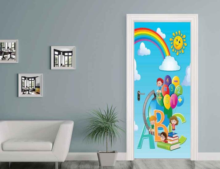 İlkokul Okul Kapı Giydirme