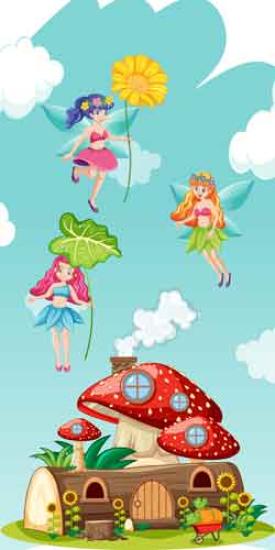 Anaokulu Okul kapı Giydirme