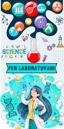 Fen Laboratuvarı Kapı Giydirmesi