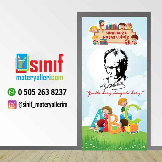 İlkokul Okul Kapı Giydirme