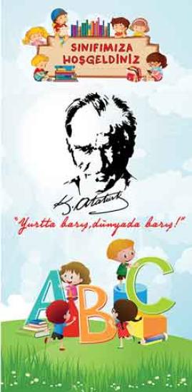 İlkokul Okul Kapı Giydirme