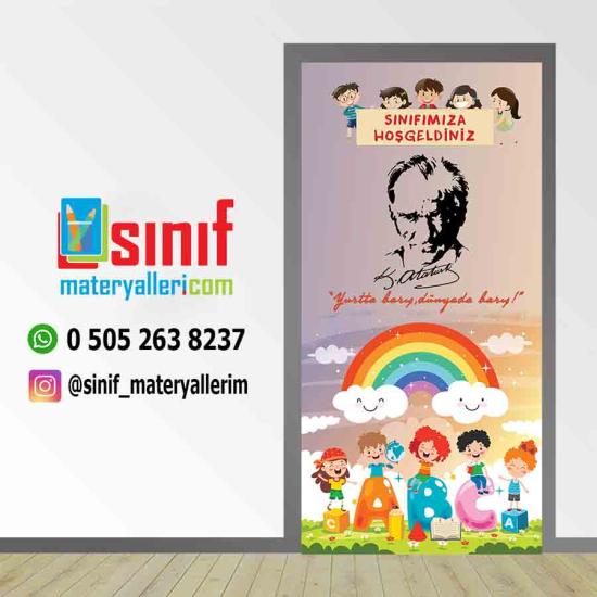 İlkokul Okul Kapı Giydirme