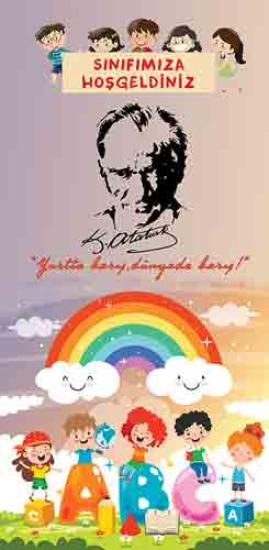 İlkokul Okul Kapı Giydirme