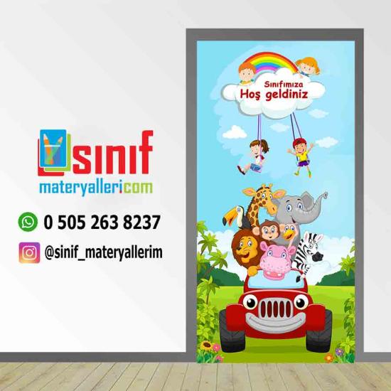 İlkokul Okul Kapı Giydirme
