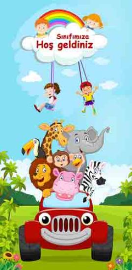 İlkokul Okul Kapı Giydirme