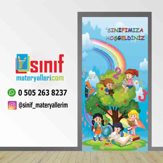 İlkokul Okul Kapı Giydirme