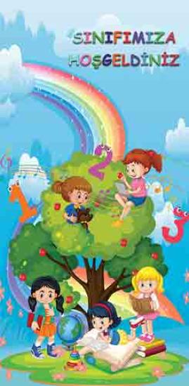 İlkokul Okul Kapı Giydirme