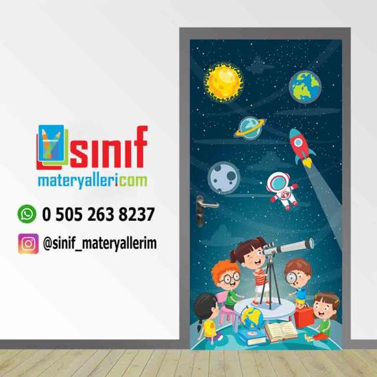 İlkokul Okul Kapı Giydirme