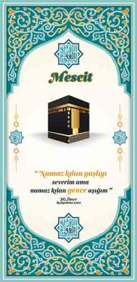 Okul Mescit Kapısı Giydirme