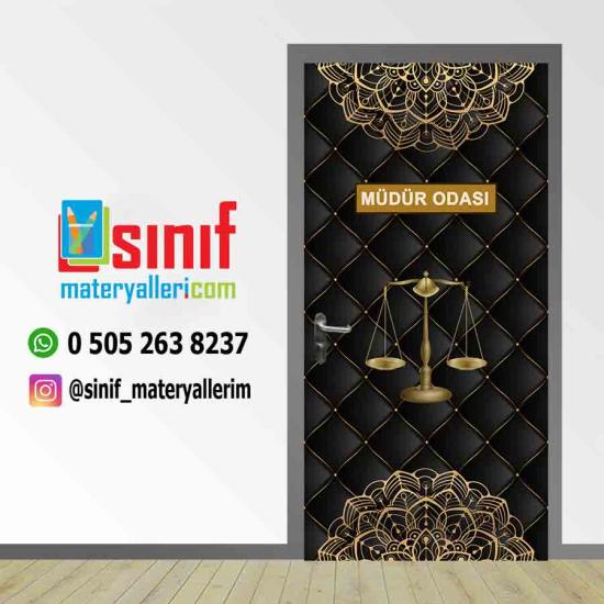 Okul Müdürü Kapısı Giydirme