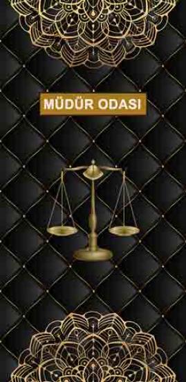 Okul Müdürü Kapısı Giydirme