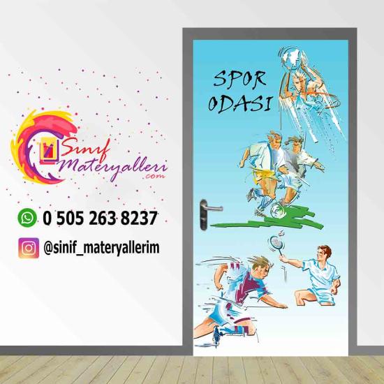 Beden Eğitimi ve Spor Odası Kapı Giydirme