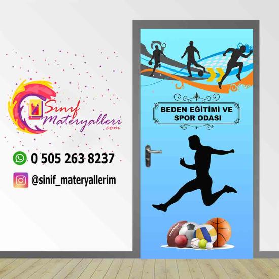 Beden Eğitimi ve Spor Odası Kapı Giydirme