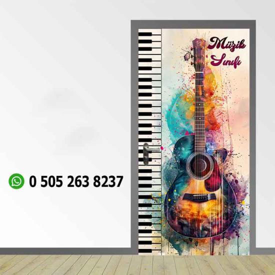 Müzik Sınıfı Kapı Giydirme